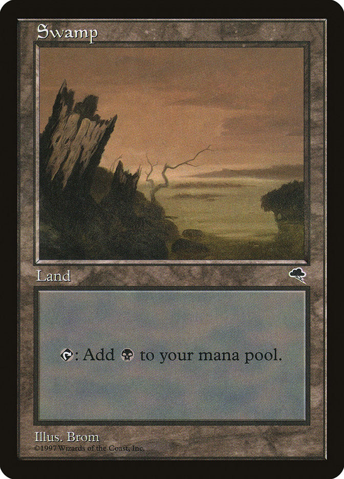 Swamp (Pink/Orange Sky) [Tempest] | Jomio and Rueliete's Cards and Comics