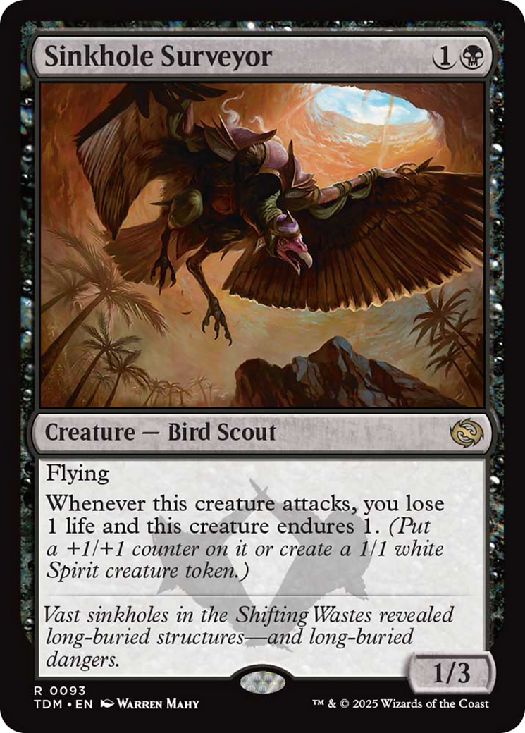 Sinkhole Surveyor [Tarkir: Dragonstorm] | Jomio and Rueliete's Cards and Comics