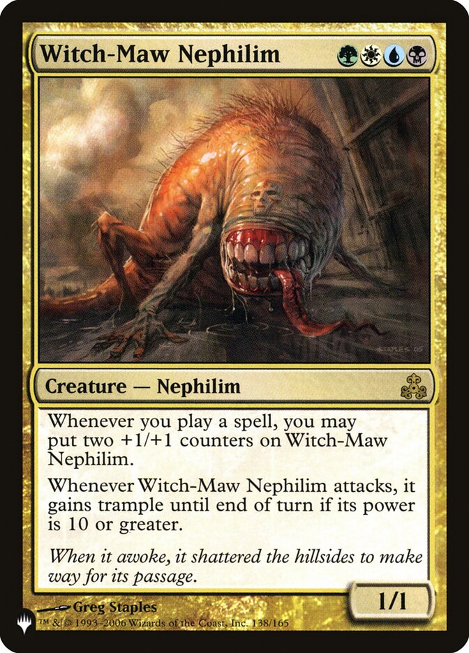 Witch-Maw Nephilim [The List] | Jomio and Rueliete's Cards and Comics
