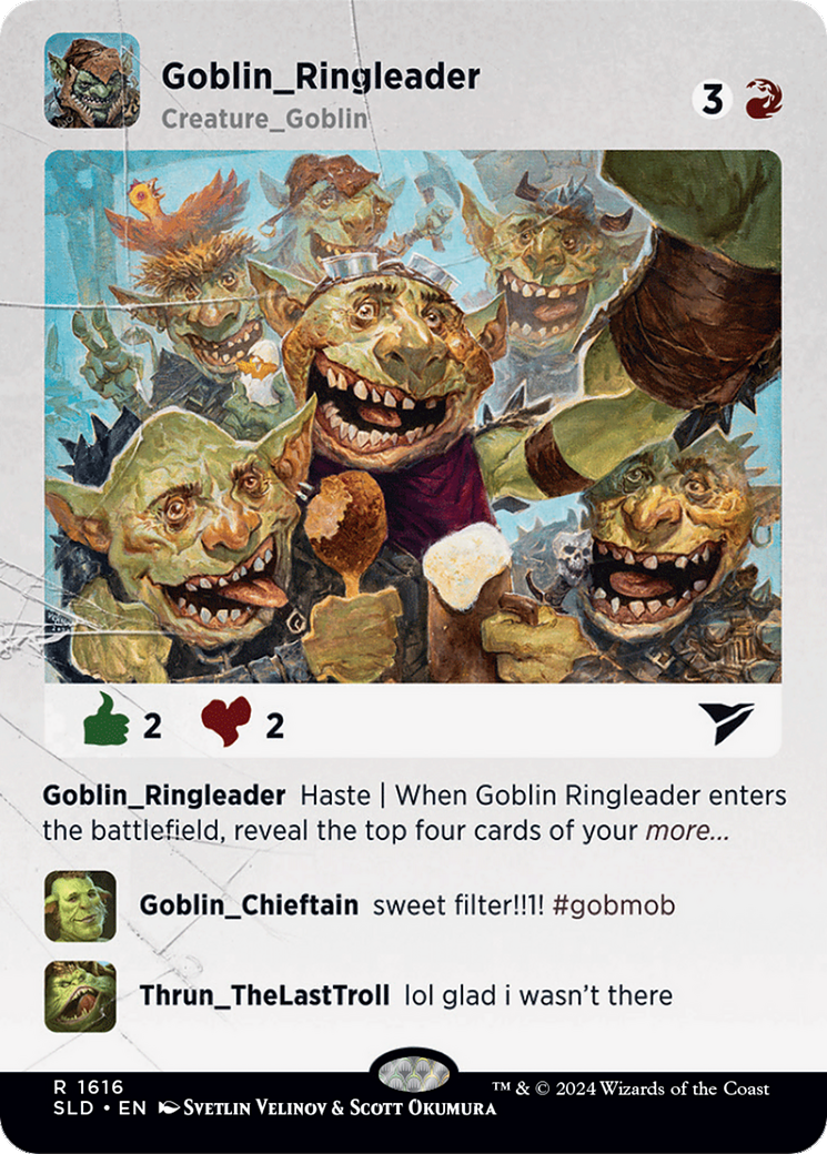 Goblin Ringleader [Secret Lair Drop Series] | Jomio and Rueliete's Cards and Comics