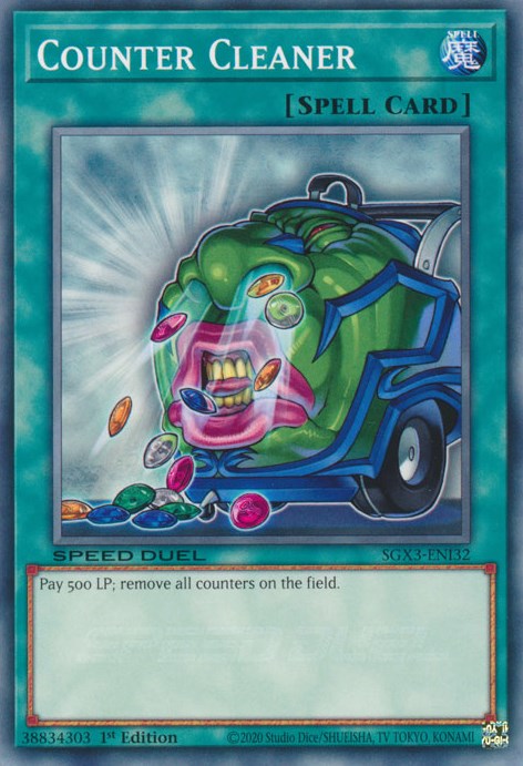 Counter Cleaner [SGX3-ENI32] Common | Jomio and Rueliete's Cards and Comics