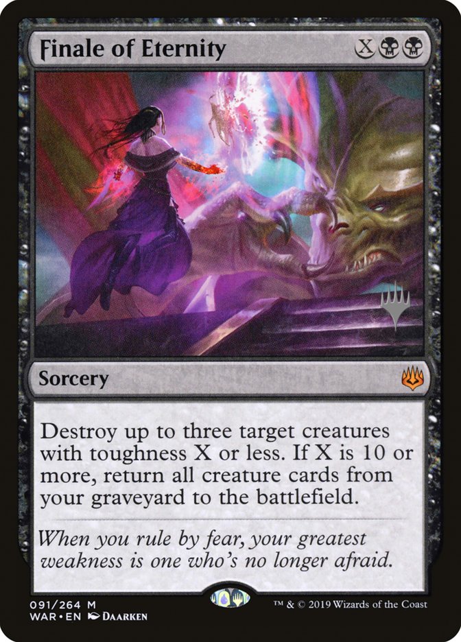 Finale of Eternity (Promo Pack) [War of the Spark Promos] | Jomio and Rueliete's Cards and Comics