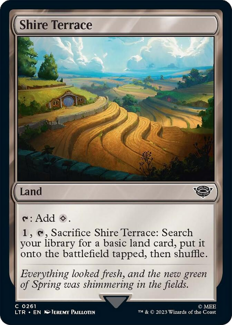 Shire Terrace [The Lord of the Rings: Tales of Middle-Earth] | Jomio and Rueliete's Cards and Comics