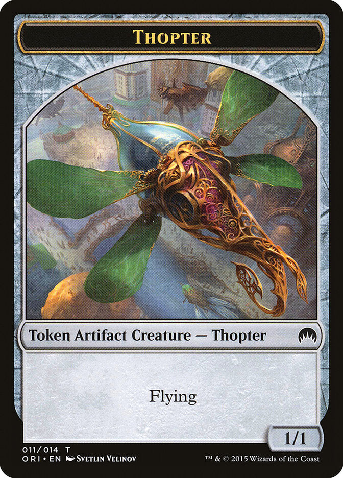 Thopter Token (011/014) [Magic Origins Tokens] | Jomio and Rueliete's Cards and Comics