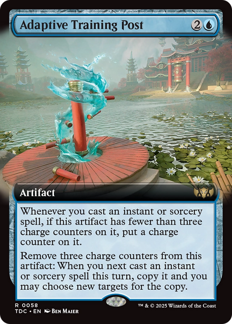 Adaptive Training Post (Extended Art) [Tarkir: Dragonstorm Commander] | Jomio and Rueliete's Cards and Comics