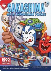 Sakashima of a Thousand Faces [Secret Lair Drop Series] | Jomio and Rueliete's Cards and Comics
