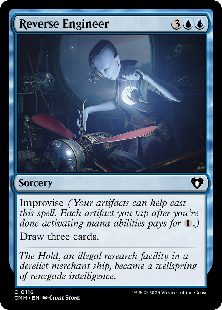 Reverse Engineer [Commander Masters] | Jomio and Rueliete's Cards and Comics