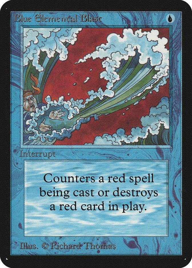 Blue Elemental Blast [Alpha Edition] | Jomio and Rueliete's Cards and Comics