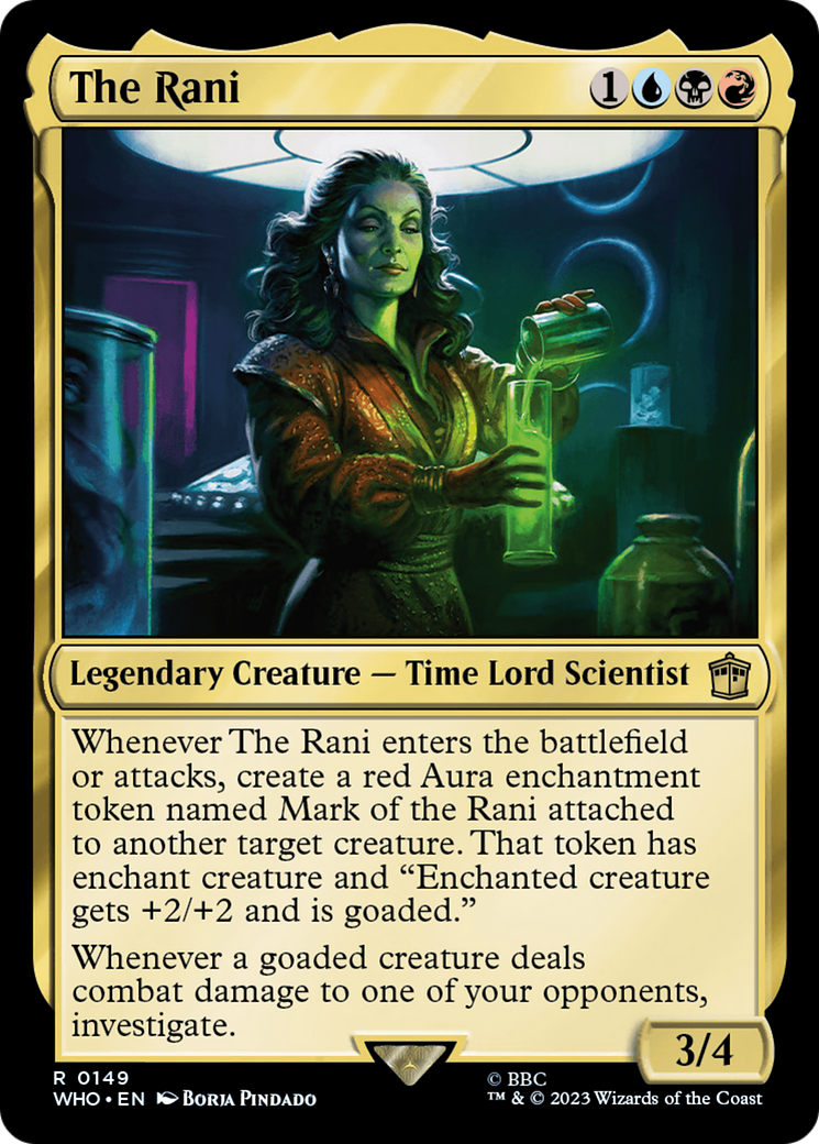 The Rani [Doctor Who] | Jomio and Rueliete's Cards and Comics