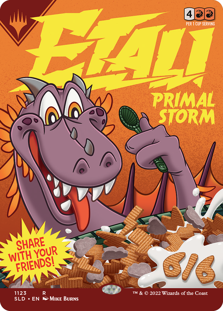 Etali, Primal Storm (Borderless) [Secret Lair Drop Series] | Jomio and Rueliete's Cards and Comics