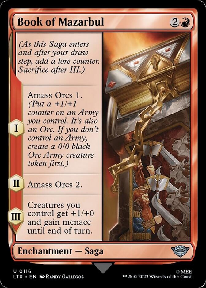 Book of Mazarbul [The Lord of the Rings: Tales of Middle-Earth] | Jomio and Rueliete's Cards and Comics