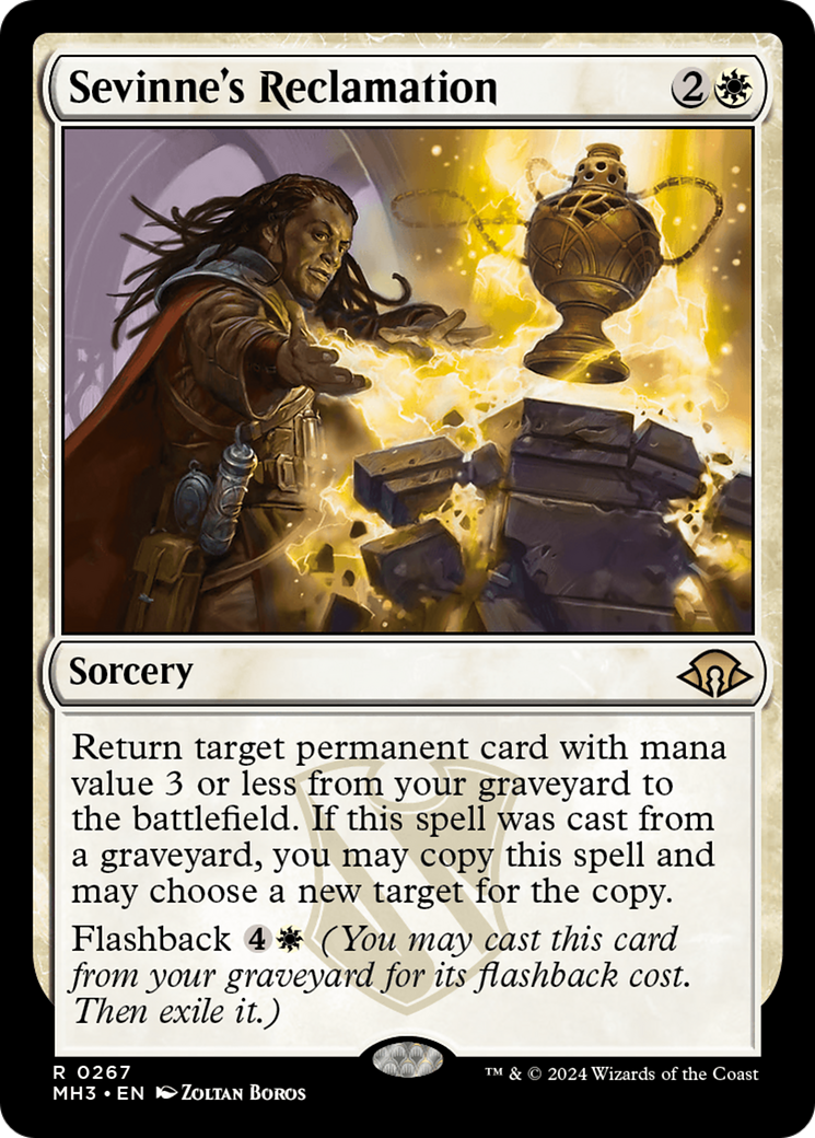 Sevinne's Reclamation [Modern Horizons 3] | Jomio and Rueliete's Cards and Comics