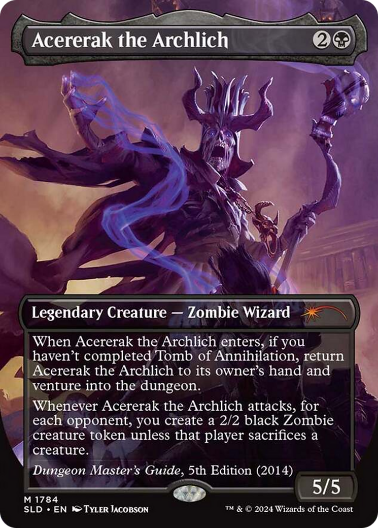 Acererak the Archlich (Rainbow Foil) [Secret Lair Drop Series] | Jomio and Rueliete's Cards and Comics