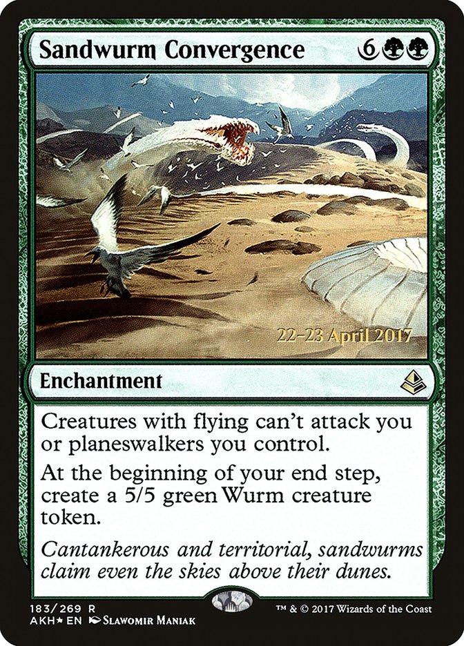 Sandwurm Convergence [Amonkhet Prerelease Promos] | Jomio and Rueliete's Cards and Comics