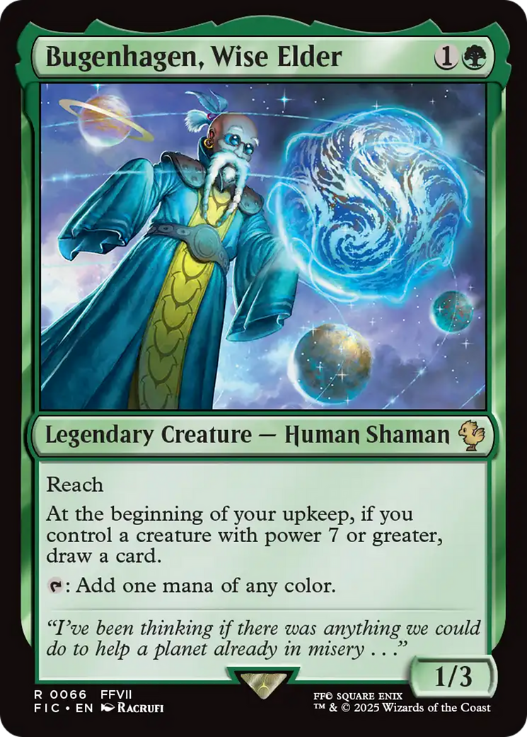 Bugenhagen, Wise Elder [FINAL FANTASY Commander] | Jomio and Rueliete's Cards and Comics