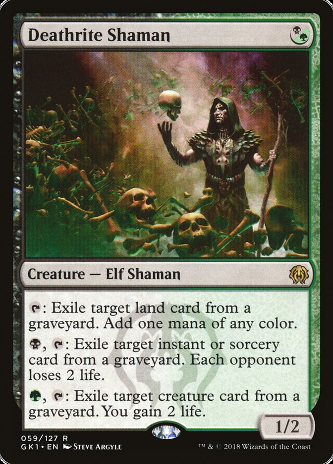 Deathrite Shaman [Guilds of Ravnica Guild Kit] | Jomio and Rueliete's Cards and Comics