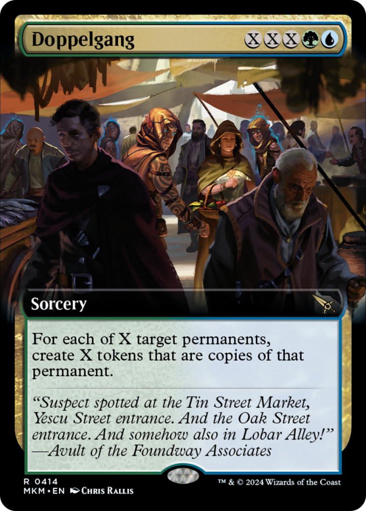 Doppelgang (Extended Art) [Murders at Karlov Manor] | Jomio and Rueliete's Cards and Comics