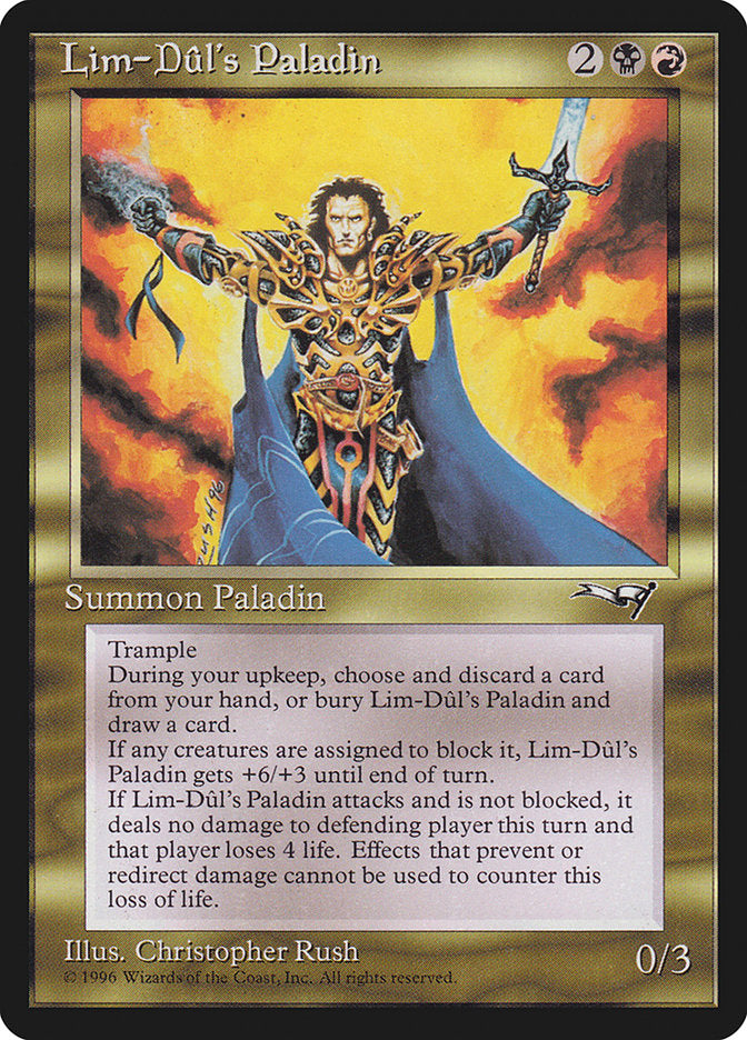 Lim-Dul's Paladin [Alliances] | Jomio and Rueliete's Cards and Comics
