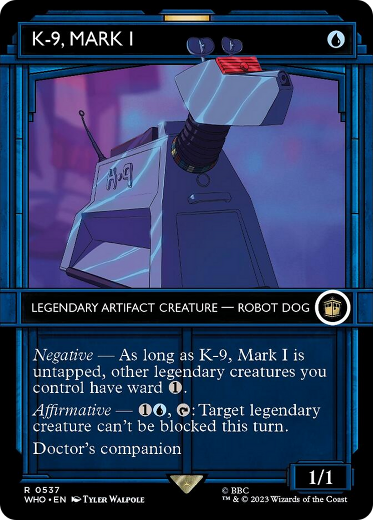 K-9, Mark I (Showcase) [Doctor Who] | Jomio and Rueliete's Cards and Comics