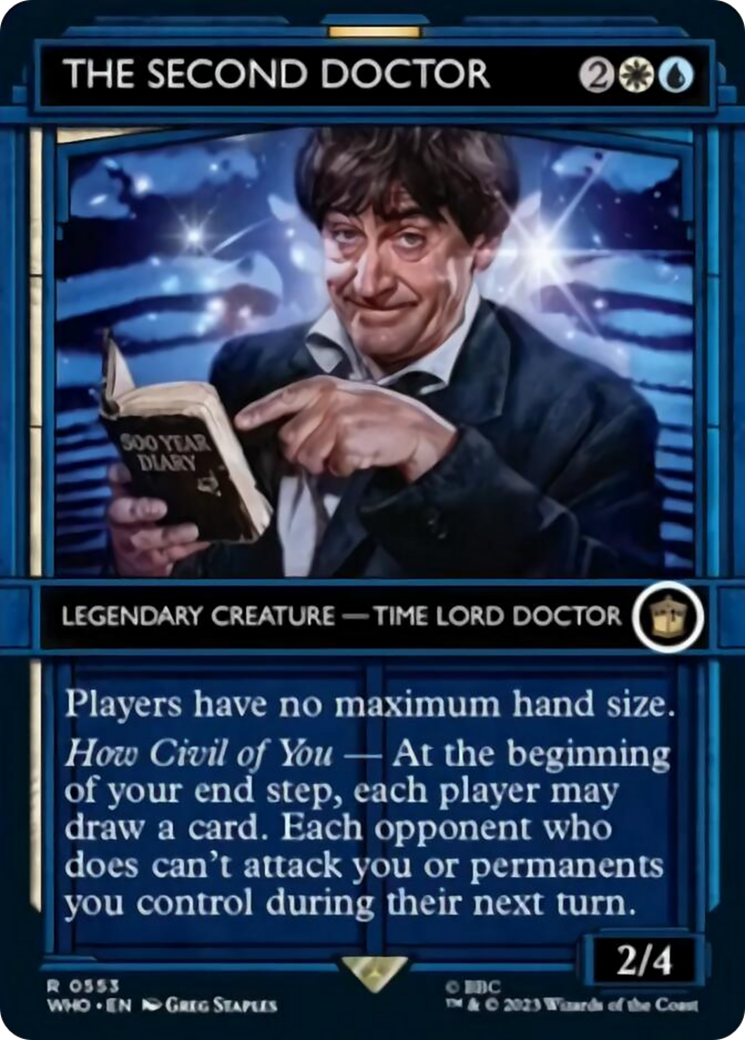 The Second Doctor (Showcase) [Doctor Who] | Jomio and Rueliete's Cards and Comics
