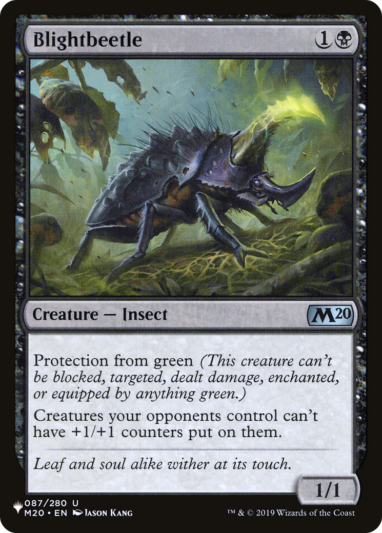 Blightbeetle [The List] | Jomio and Rueliete's Cards and Comics