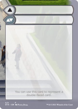 Helper Card (9/9) [Strixhaven: School of Mages Tokens] | Jomio and Rueliete's Cards and Comics