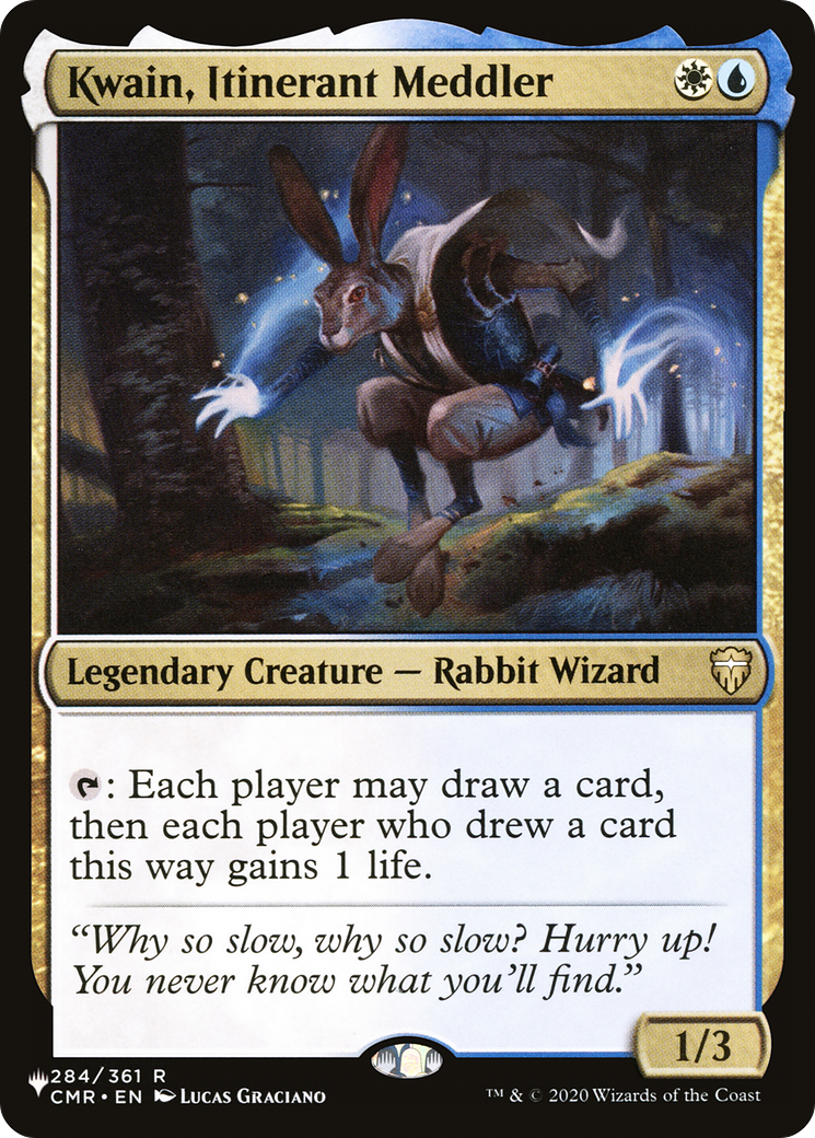 Kwain, Itinerant Meddler [The List] | Jomio and Rueliete's Cards and Comics