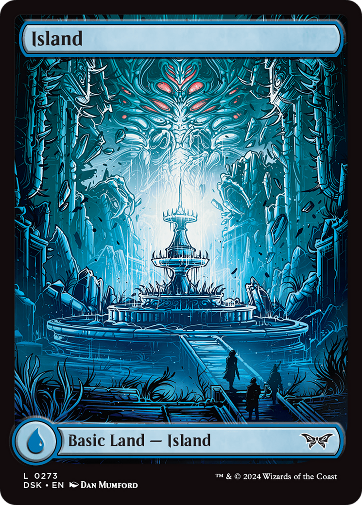Island (273) - Full Art [Duskmourn: House of Horror] | Jomio and Rueliete's Cards and Comics