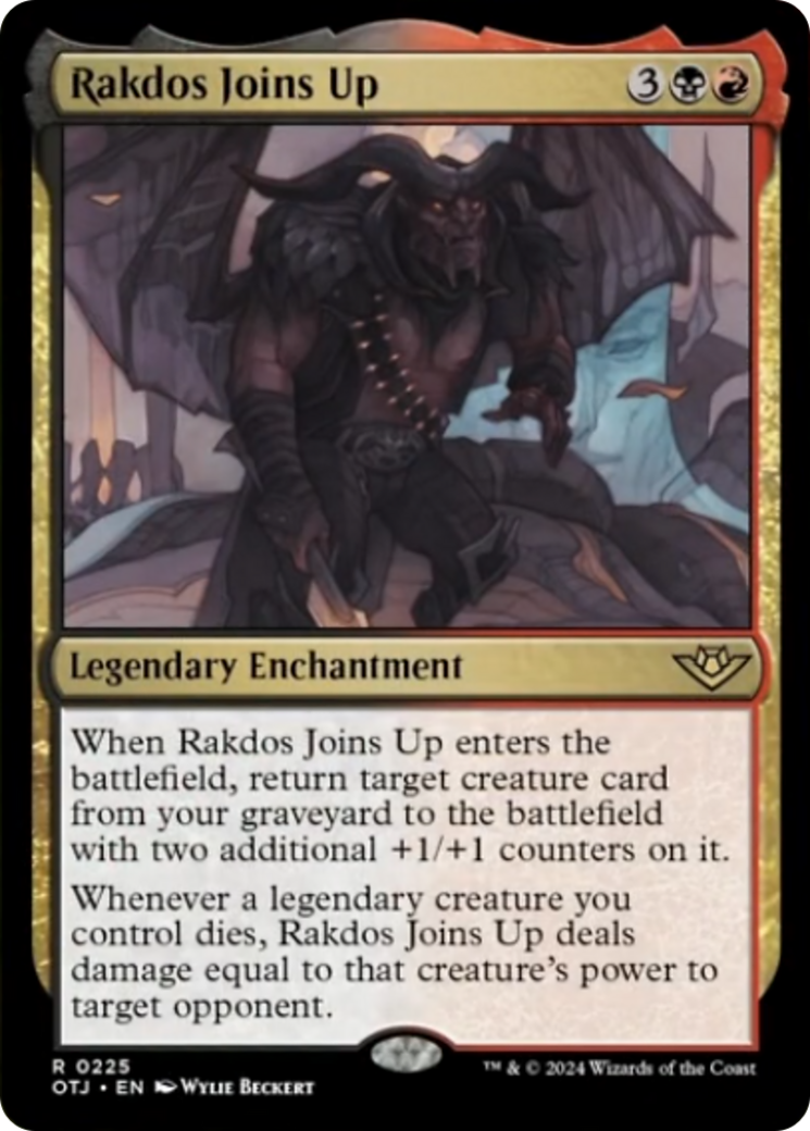 Rakdos Joins Up [Outlaws of Thunder Junction] | Jomio and Rueliete's Cards and Comics