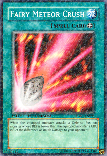 Fairy Meteor Crush [DT01-EN095] Common | Jomio and Rueliete's Cards and Comics