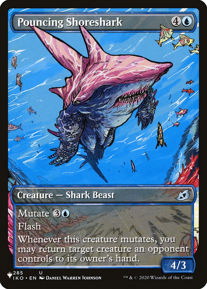 Pouncing Shoreshark [The List] | Jomio and Rueliete's Cards and Comics