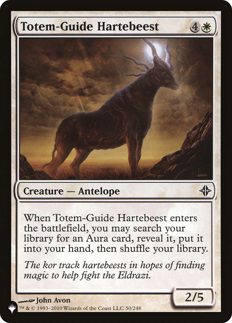 Totem-Guide Hartebeest [The List] | Jomio and Rueliete's Cards and Comics