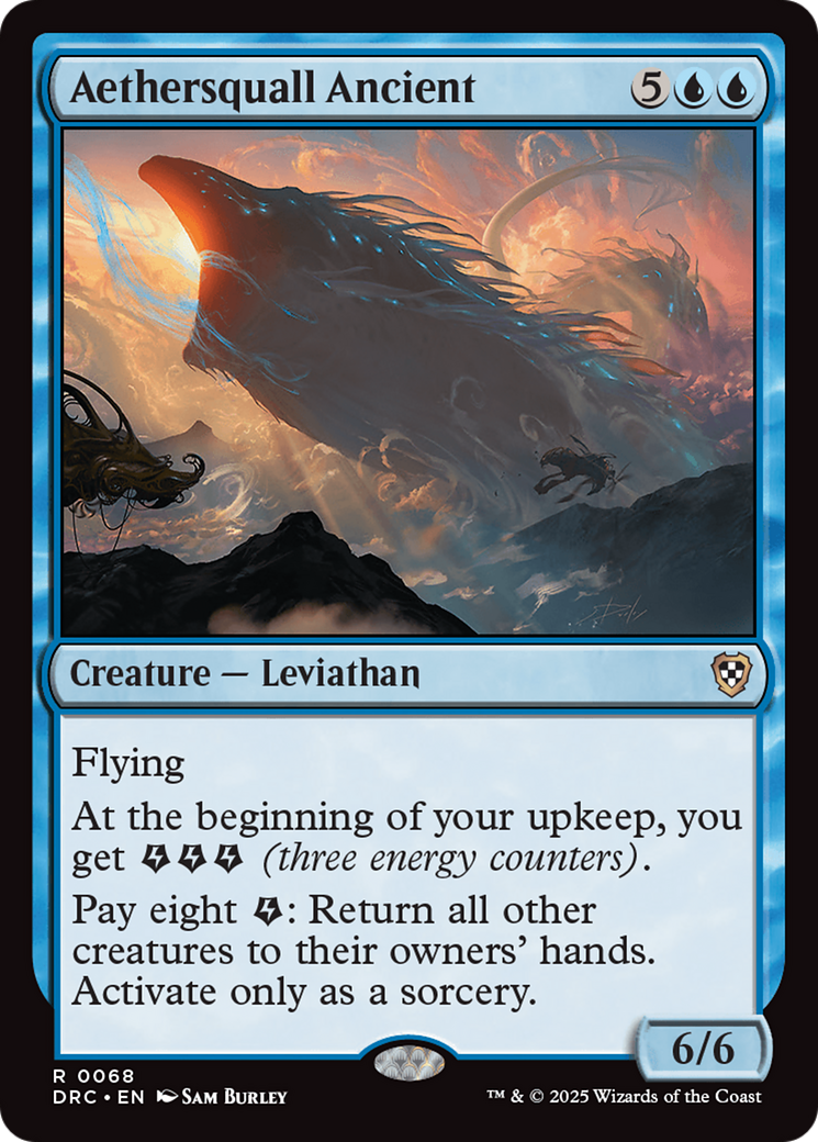 Aethersquall Ancient [Aetherdrift Commander] | Jomio and Rueliete's Cards and Comics