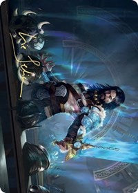 Halvar, God of Battle Art Card (Gold-Stamped Signature) [Kaldheim Art Series] | Jomio and Rueliete's Cards and Comics