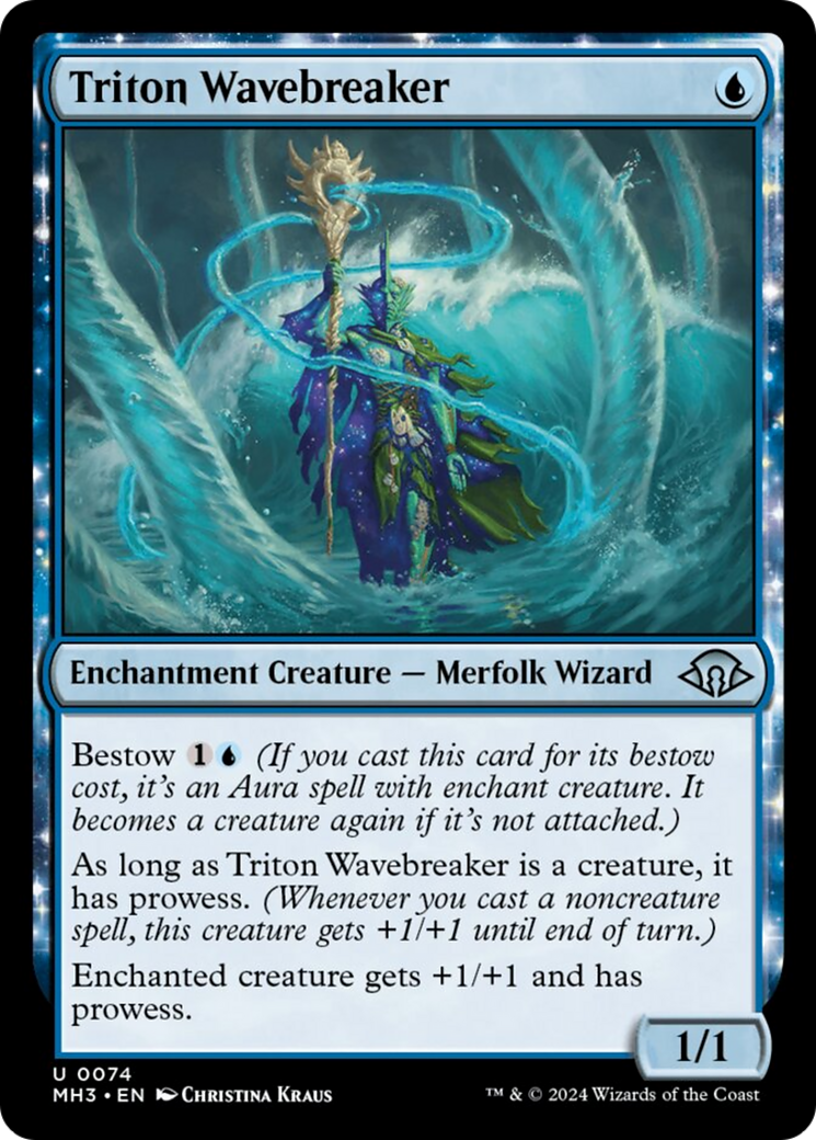 Triton Wavebreaker [Modern Horizons 3] | Jomio and Rueliete's Cards and Comics