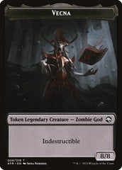 Dog Illusion // Vecna Double-Sided Token [Dungeons & Dragons: Adventures in the Forgotten Realms Tokens] | Jomio and Rueliete's Cards and Comics
