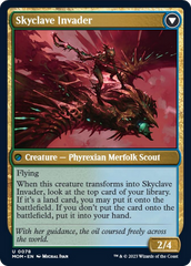 Skyclave Aerialist // Skyclave Invader [March of the Machine] | Jomio and Rueliete's Cards and Comics