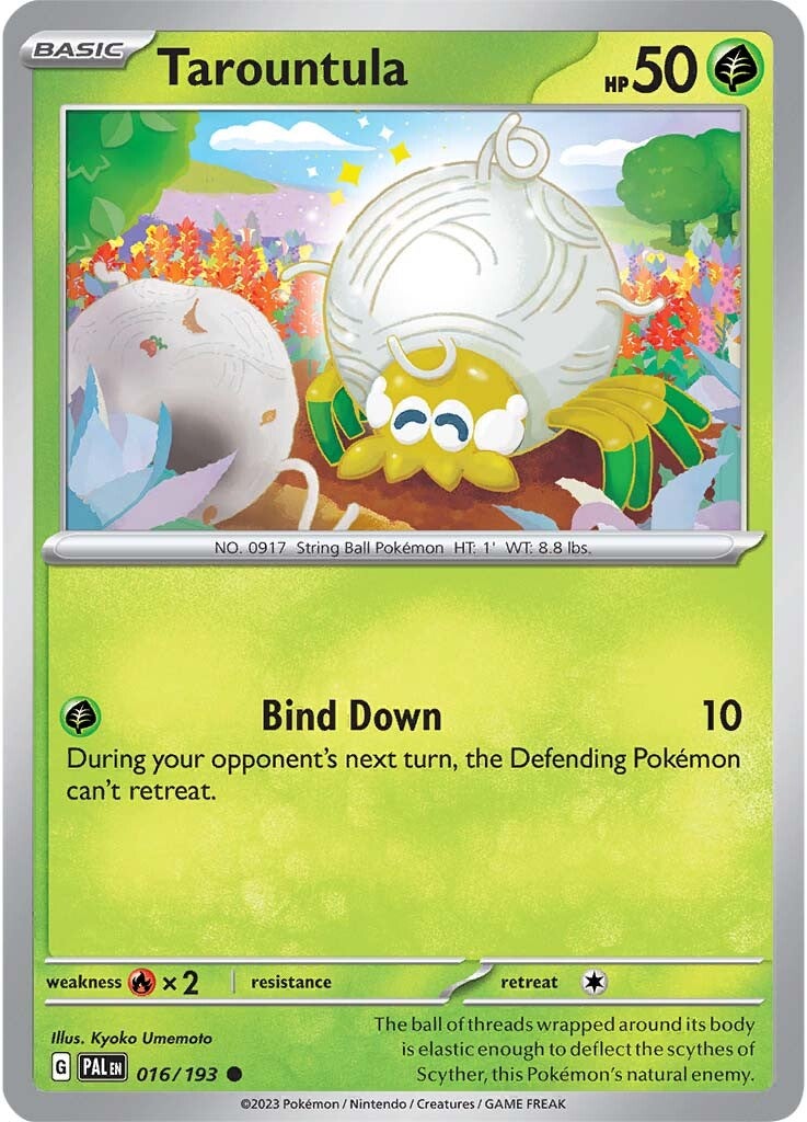 Tarountula (016/193) [Scarlet & Violet: Paldea Evolved] | Jomio and Rueliete's Cards and Comics