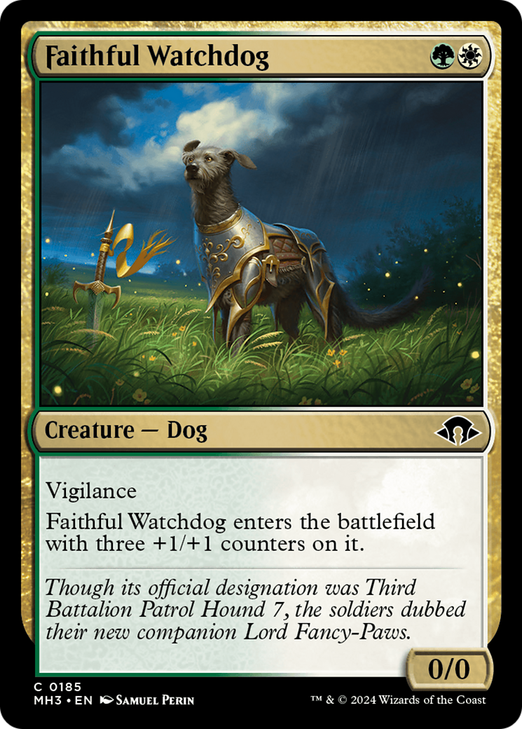 Faithful Watchdog [Modern Horizons 3] | Jomio and Rueliete's Cards and Comics