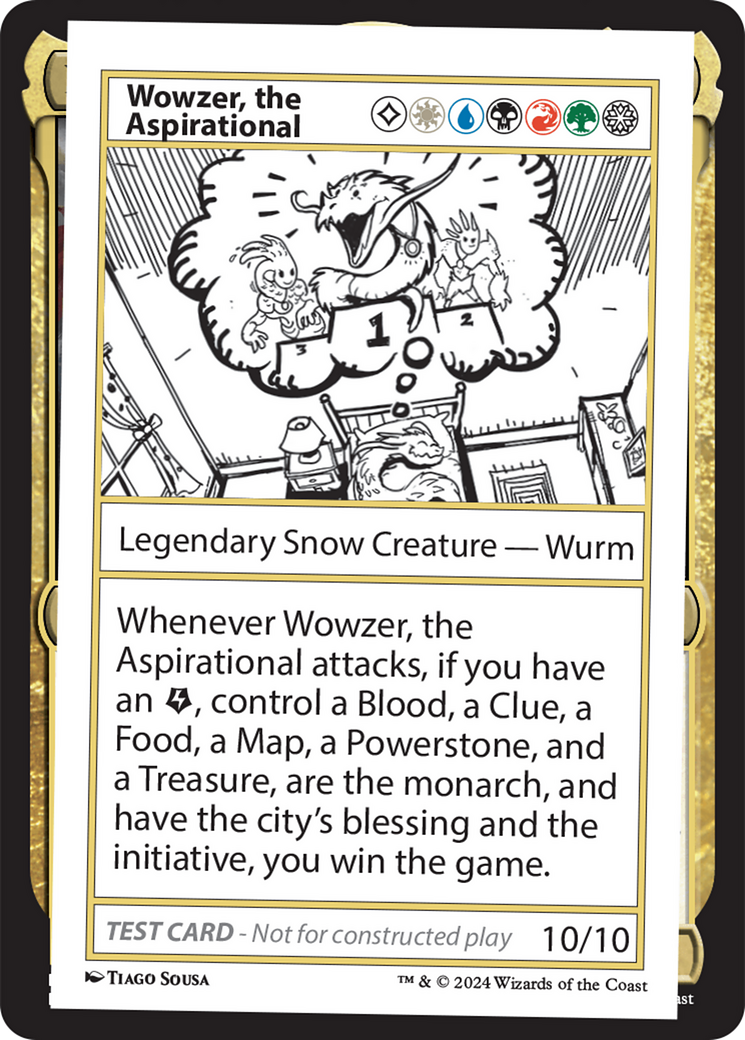 Wowzer, the Aspirational [Mystery Booster 2 Playtest Cards] | Jomio and Rueliete's Cards and Comics