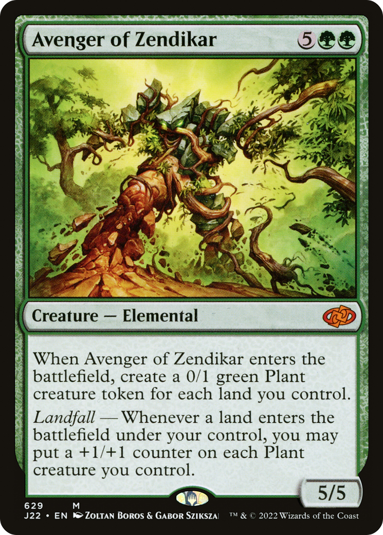 Avenger of Zendikar [Jumpstart 2022] | Jomio and Rueliete's Cards and Comics