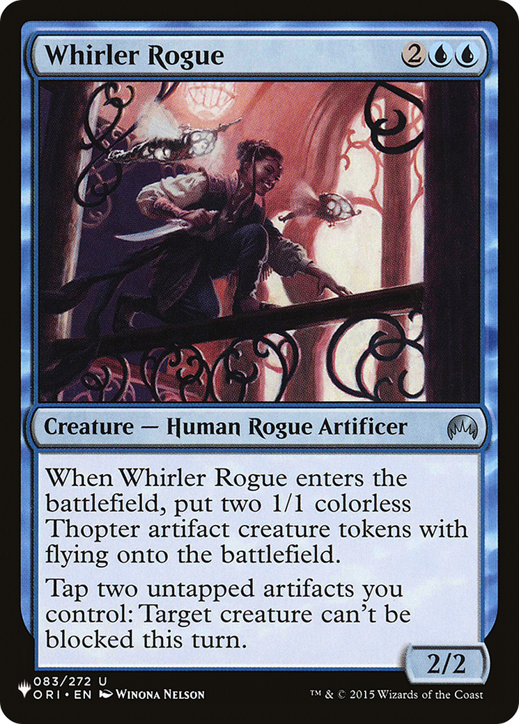 Whirler Rogue [The List] | Jomio and Rueliete's Cards and Comics
