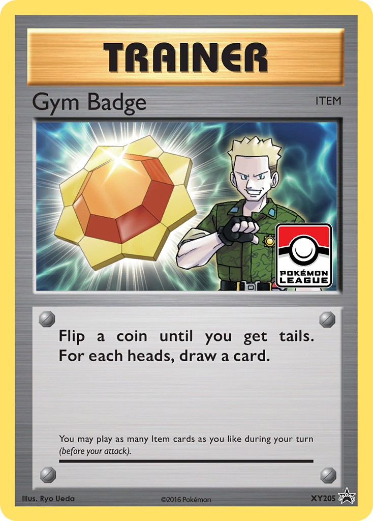 Gym Badge (XY205) (Lt. Surge) [XY: Black Star Promos] | Jomio and Rueliete's Cards and Comics