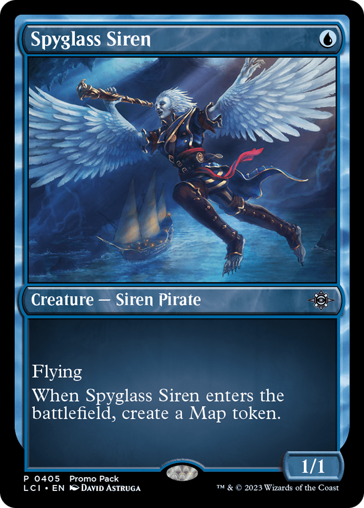 Spyglass Siren [The Lost Caverns of Ixalan Promos] | Jomio and Rueliete's Cards and Comics