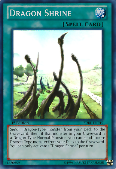 Dragon Shrine [SDBE-EN019] Super Rare | Jomio and Rueliete's Cards and Comics