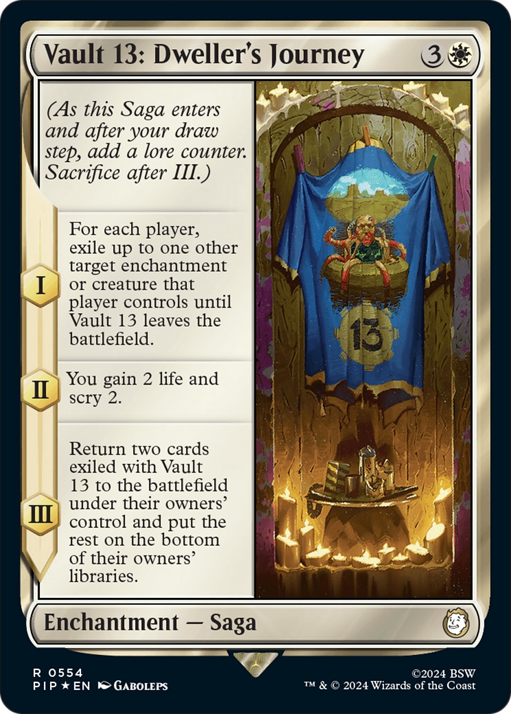 Vault 13: Dweller's Journey (Surge Foil) [Fallout] | Jomio and Rueliete's Cards and Comics