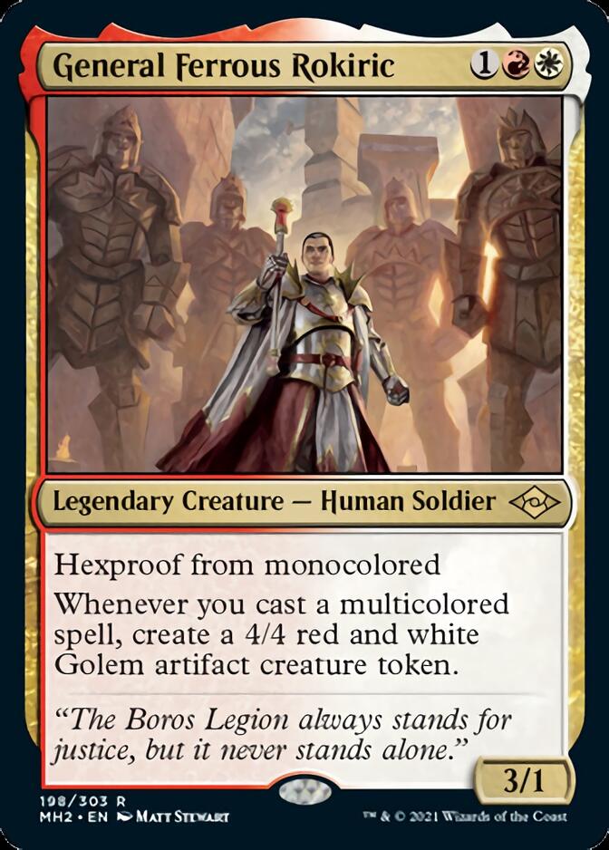 General Ferrous Rokiric [Modern Horizons 2] | Jomio and Rueliete's Cards and Comics