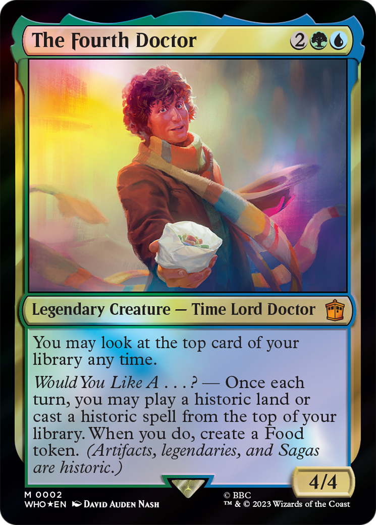 The Fourth Doctor [Doctor Who] | Jomio and Rueliete's Cards and Comics