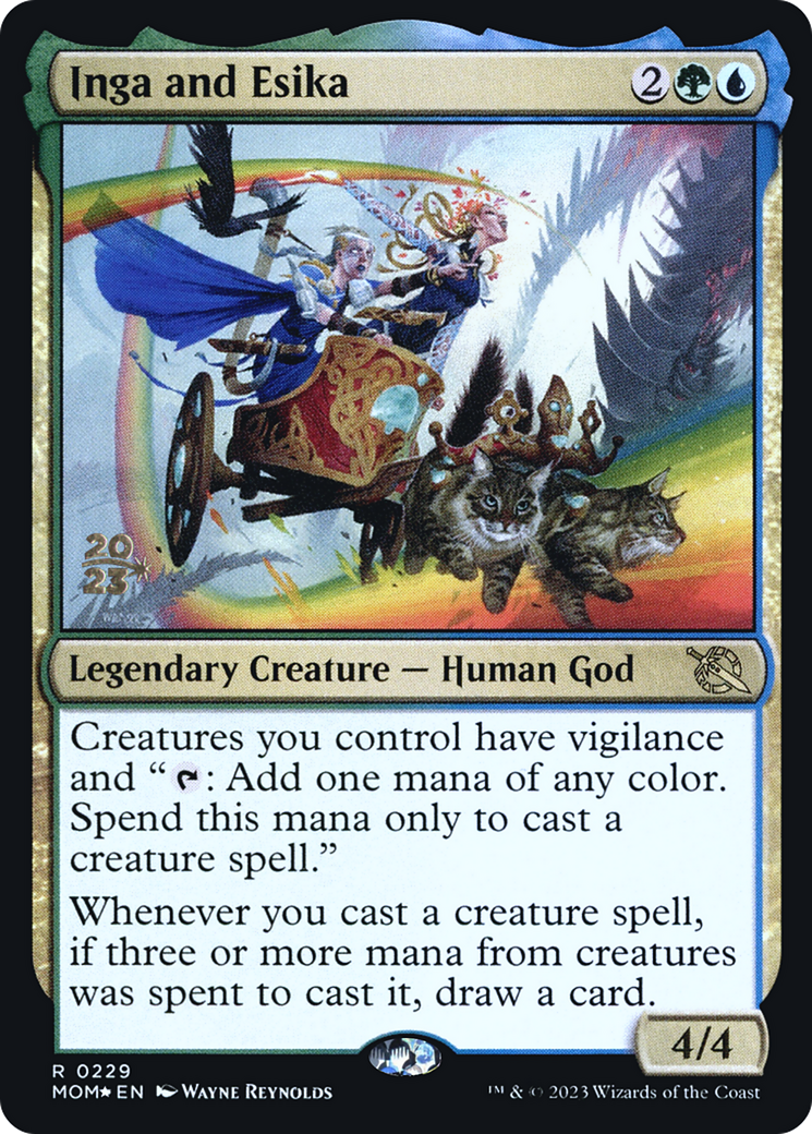 Inga and Esika [March of the Machine Prerelease Promos] | Jomio and Rueliete's Cards and Comics
