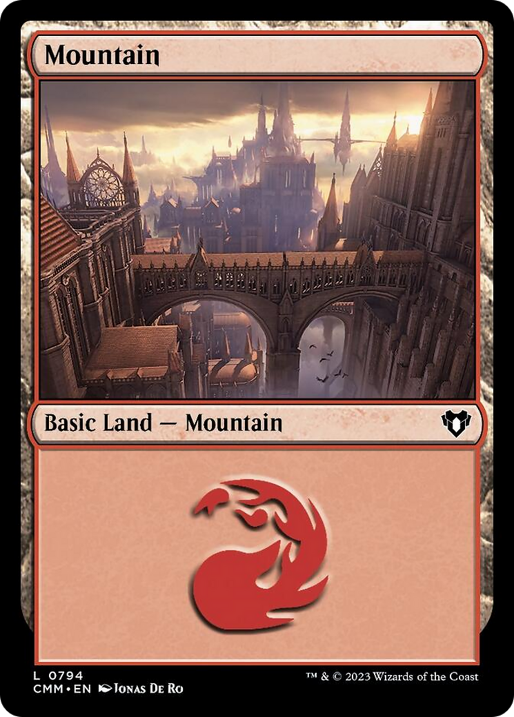 Mountain (794) [Commander Masters] | Jomio and Rueliete's Cards and Comics